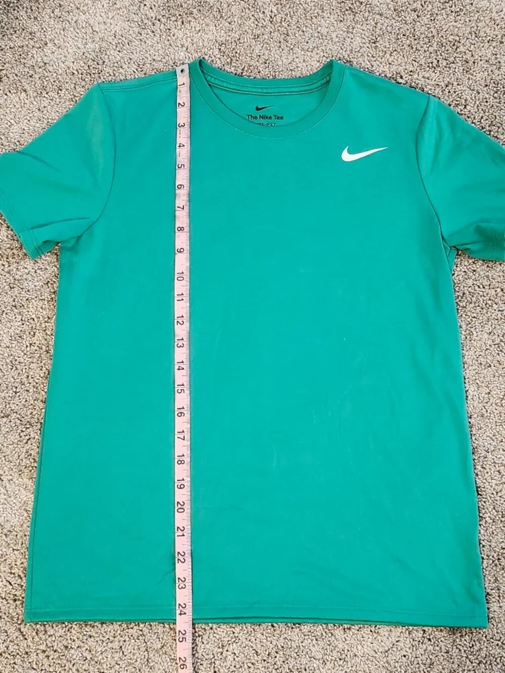 Nike Dri‑Fit Short Sleeve Tee – Women’s Small – Green – New Without Tags - Picture 6 of 6